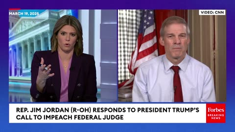 BREAKING: Jim Jordan Says 'We're Considering All Options' In Response To Judge Trump Wants Impeached