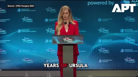 Eva Vlaardingerbroek’s Viral Speech Against Ursula von der Leyen