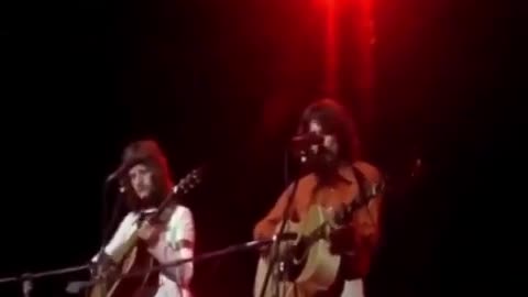 George Harrison performing Here Comes The Sun.