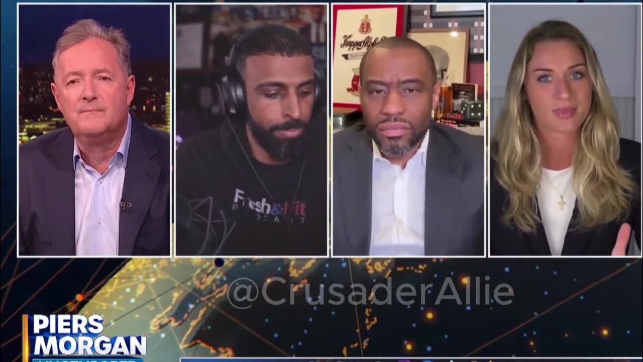 MARC LAMONT HILL GETS 🦍 THE OOGA BOOGAS ON PIERS MORGAN [THE PROFESSOR CORNELIUS CHIMPOUT]