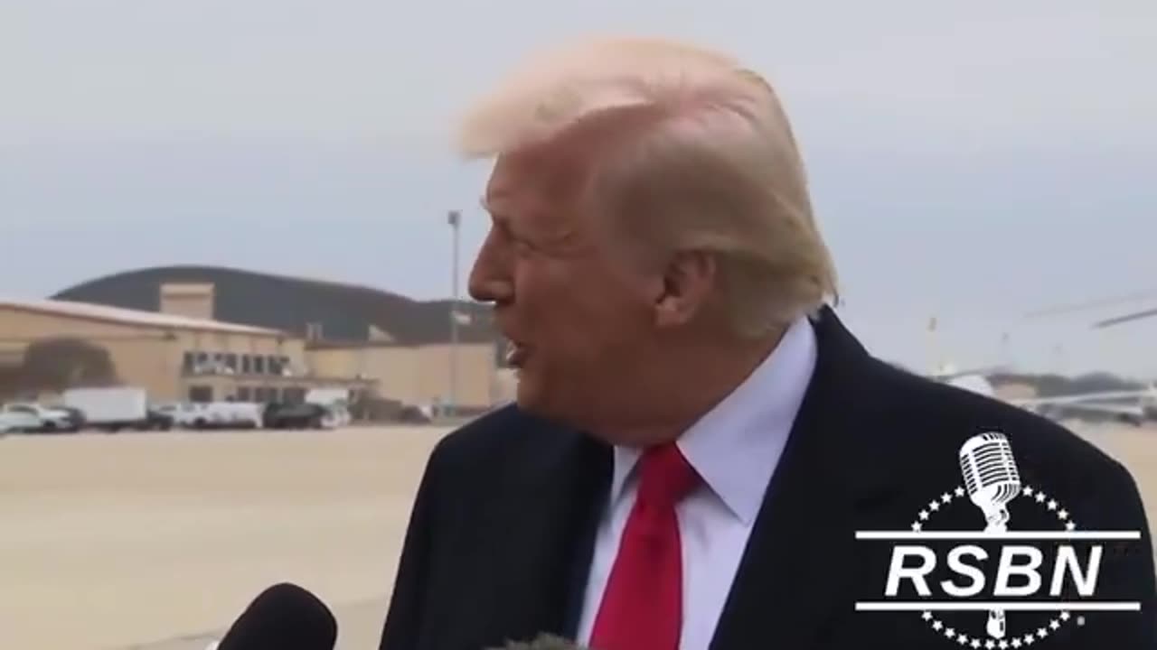 Trump hit in the face with microphone