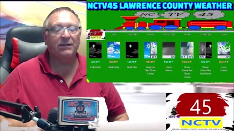 NCTV45 LAWRENCE COUNTY 45 WEATHER FRI AUGUST 22 2025