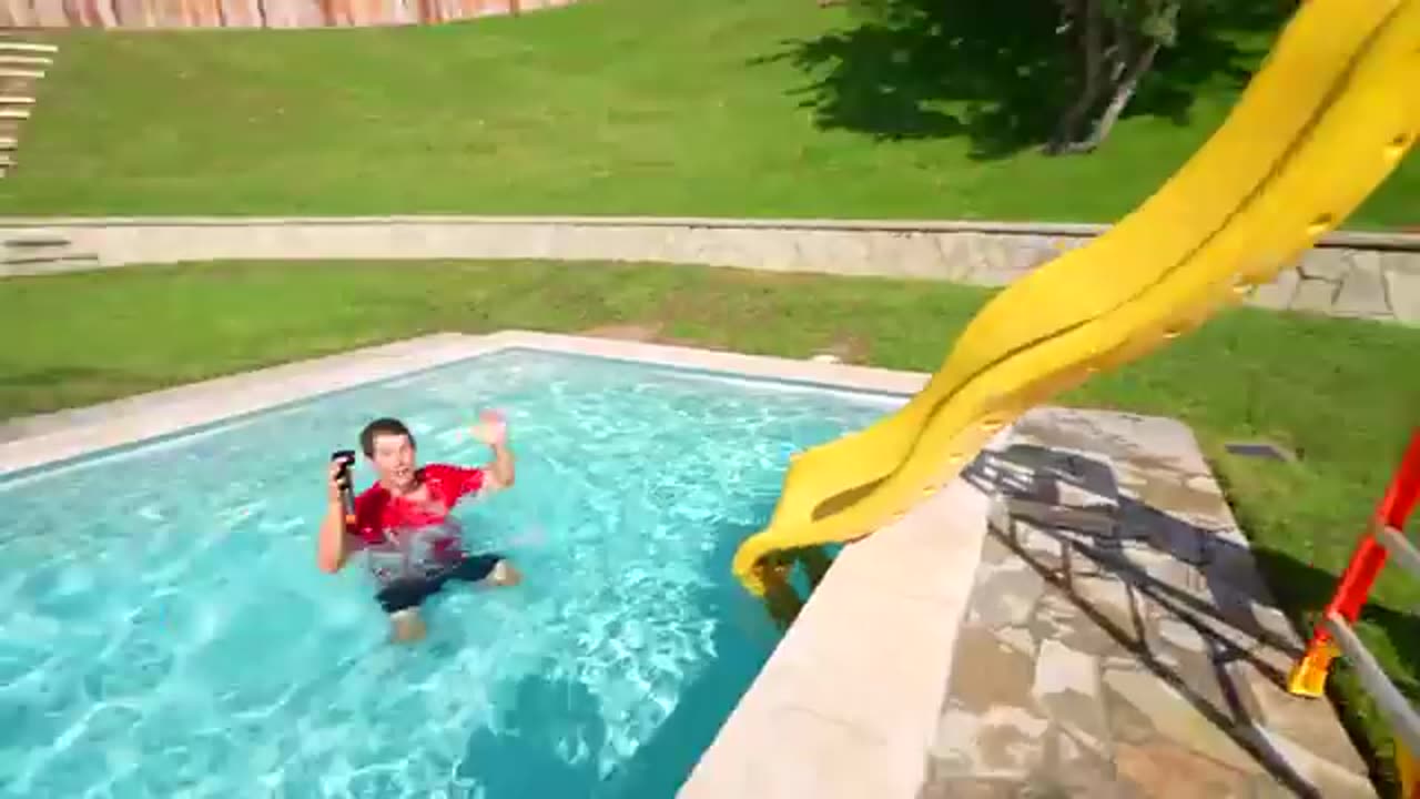 I Built a SECRET Pool in My Room!