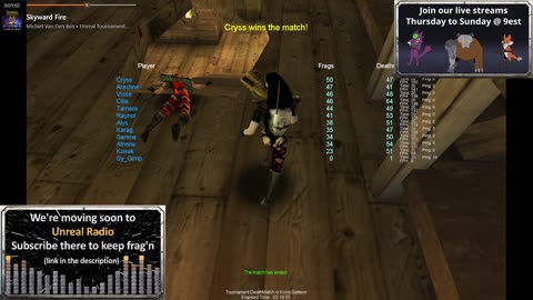 Unreal Tournament Radio - Full Series Soundtrack! (25/04/29)