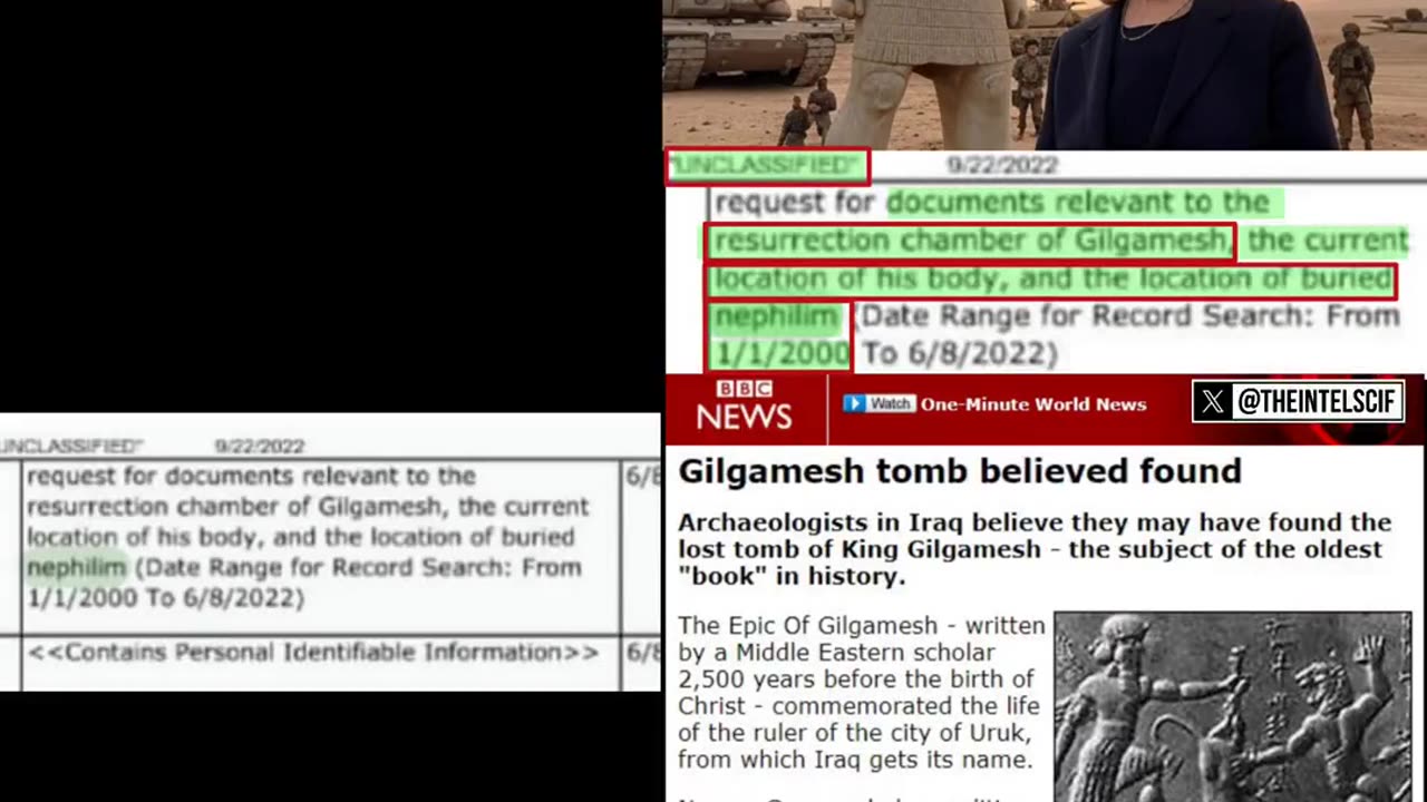 Iraq wars? Tomb of Gilgamesh?