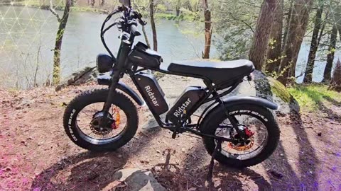 Ridstar Q20 Pro Electric Bike 52V 40AH Dual Battery Off-road Electric Bike