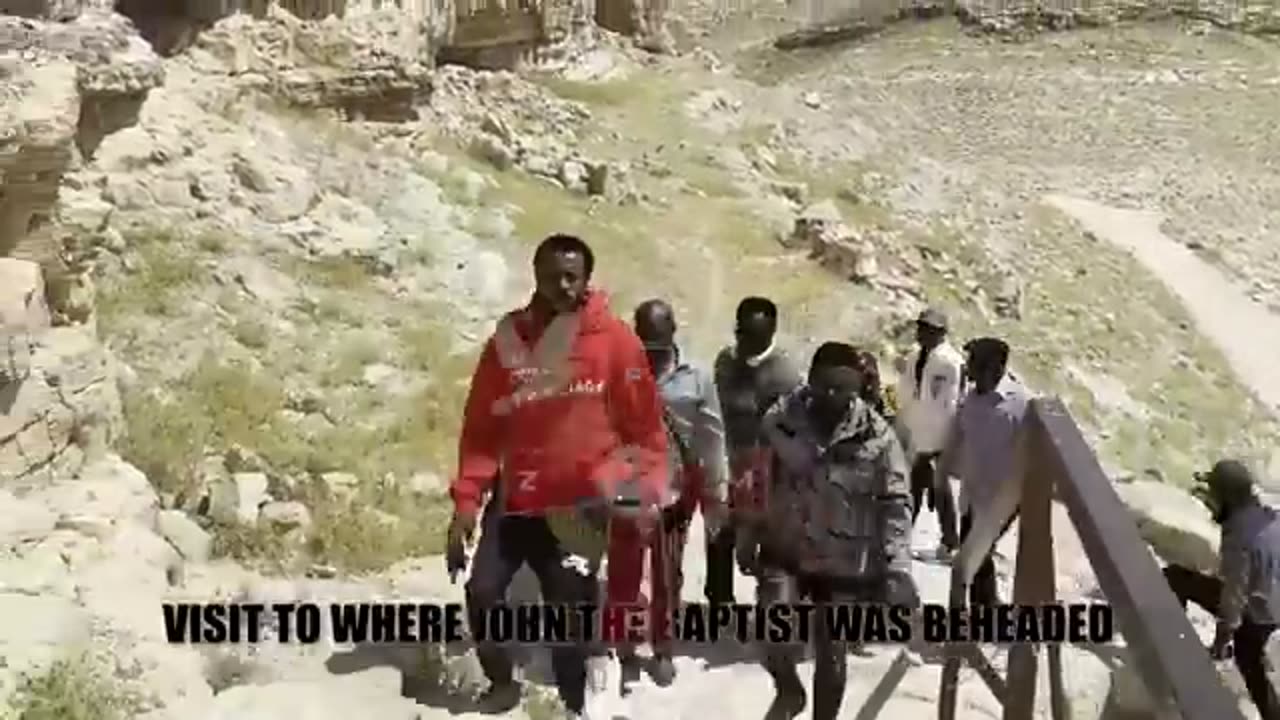 VISIT TO WHERE JOHN THE BAPTIST WAS BEHEADED