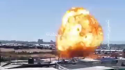 Isreal uses our expensive Bombs on Refugees in Tents | Gaza
