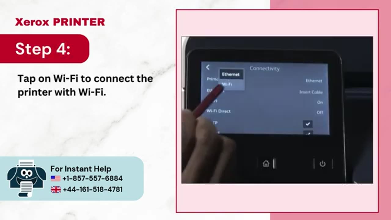 How to Connect Xerox Versalink C405 to WiFi?
