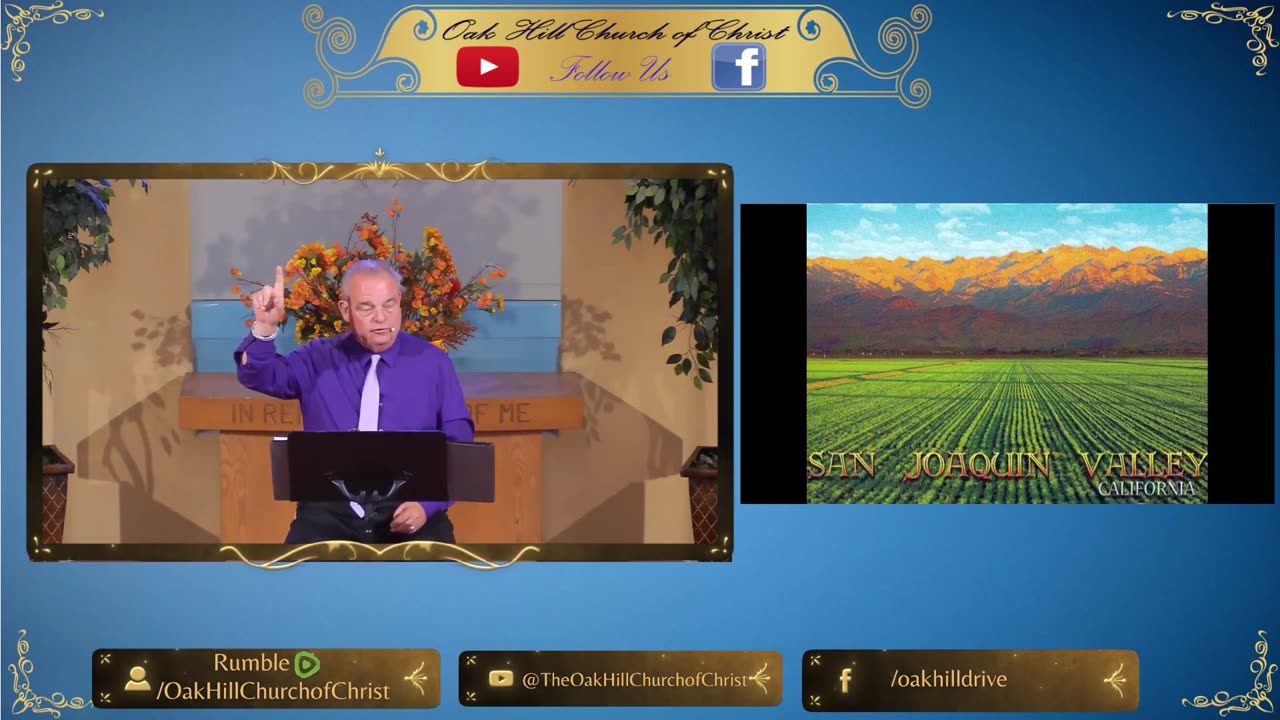 Oak Hill Church of Christ 6-15-25 Message: "Who's In Charge Of Your Journey?"