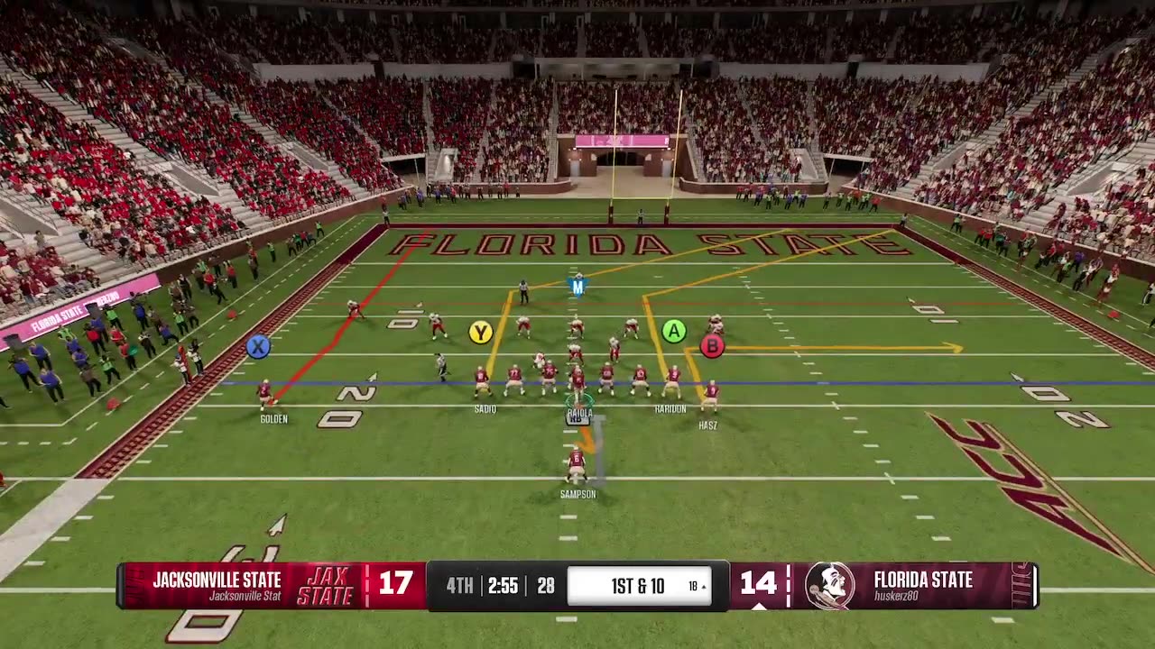 EA SPORTS™ College Football 25 What IF? Week 1 Running Out of Time