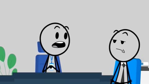 How to handle a Manager Response When Calling in sick #animation #shorts #comedy #viralvideo