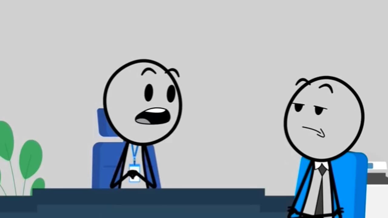 How to handle a Manager Response When Calling in sick #animation #shorts #comedy #viralvideo