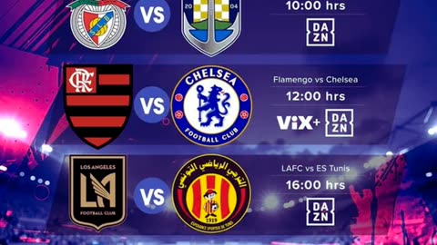 ⚽ Mundial de Clubes - Viernes 20 de junio 2025 ⚽