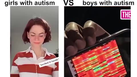 Girls Autism vs Boys Autism