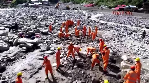 Rescue operations underway after flash floods hit India’s Dharali