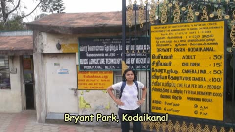 Kodaikanal hotel and Bryant Park