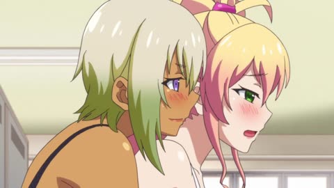 Anime my girlfriend is a gal- Girl's Locker room