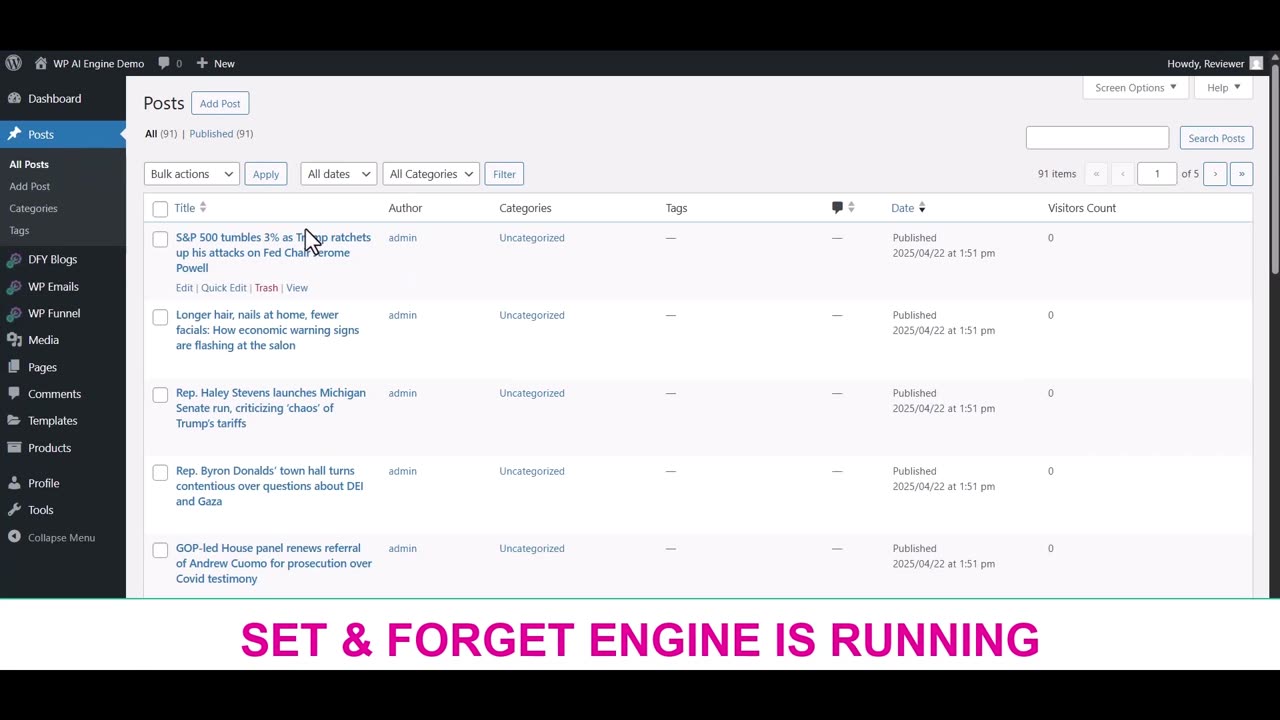 WP AI Engine Demo: Can This All-in-One WordPress Tool Really Build Blogs, Funnels & Send Emails?