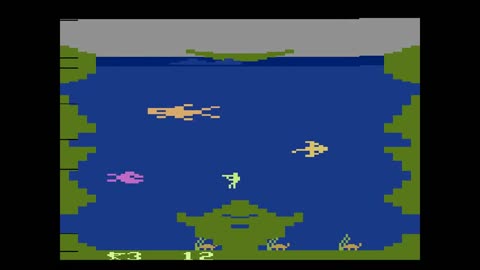 Atari 2600 - Ski diver