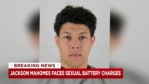 Jackson Mahomes arrested charged with aggravated sexual battery