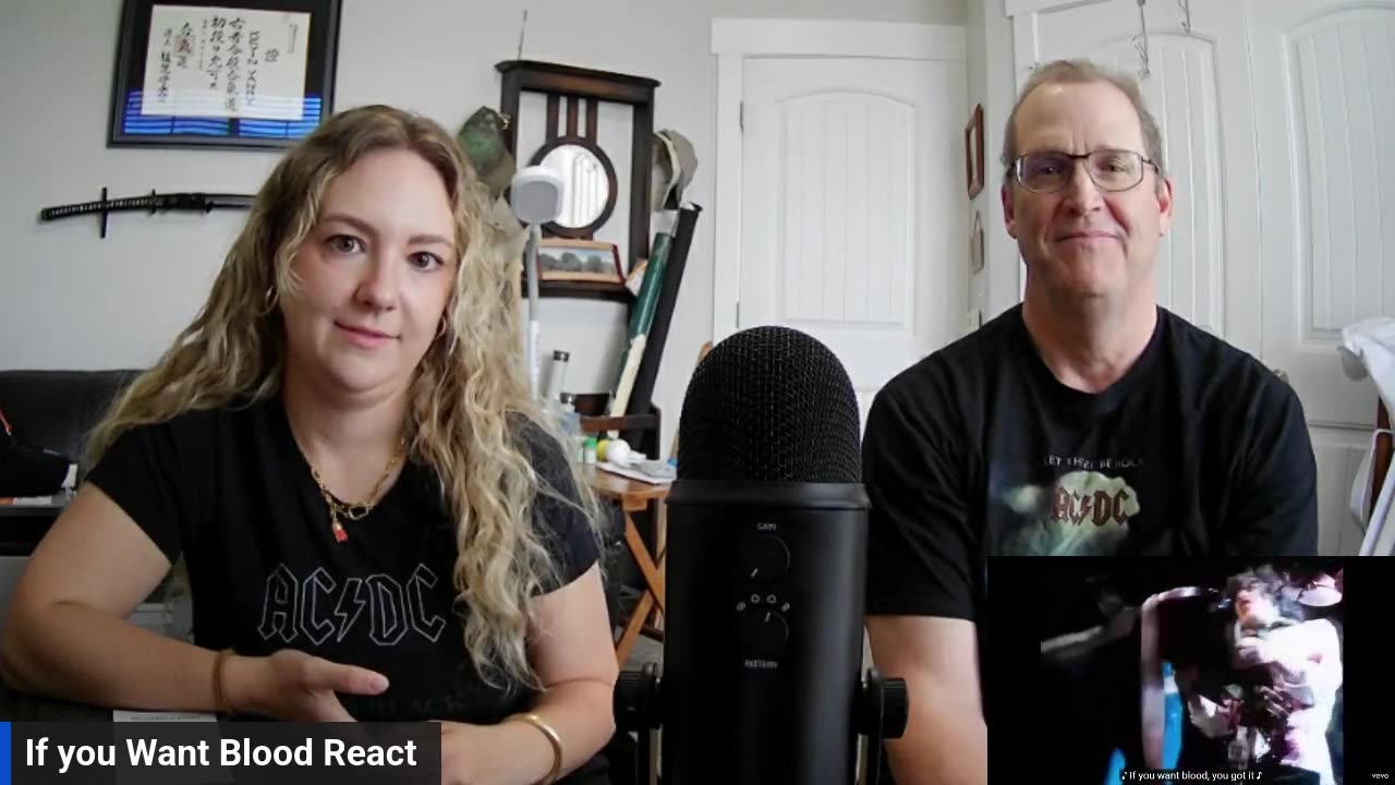 If You Want Blood React