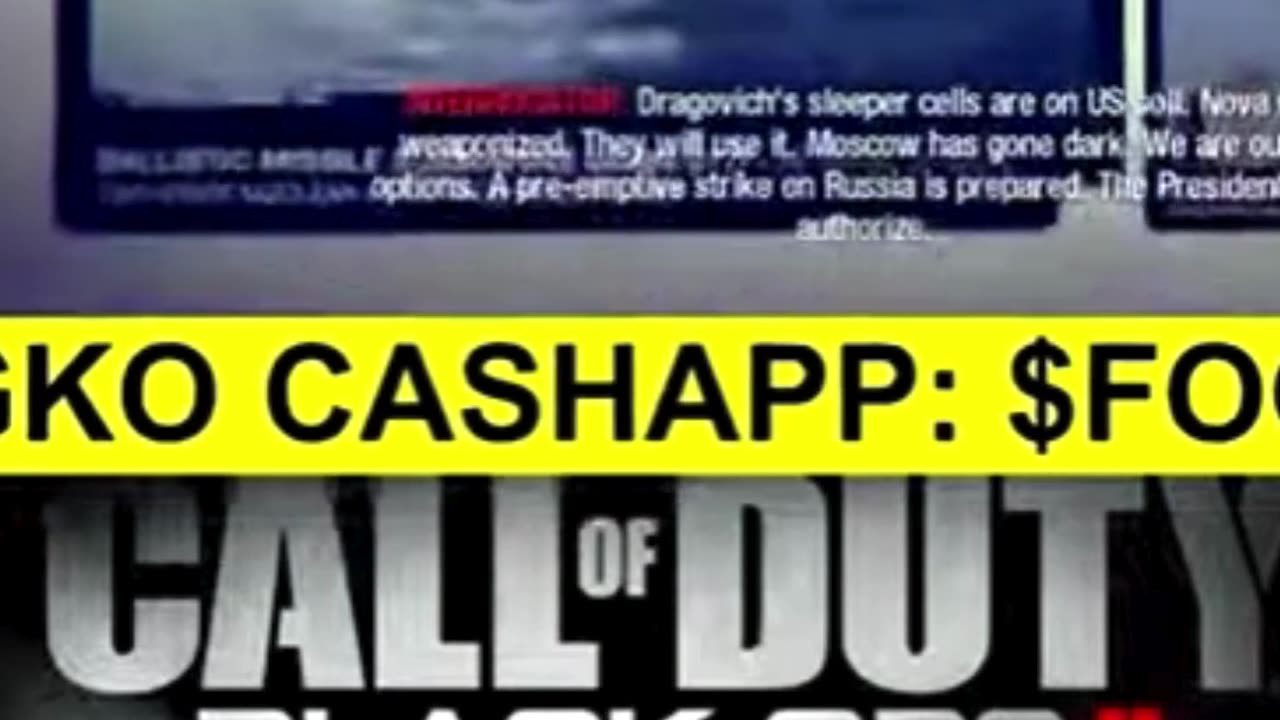 Nova 6 release in Call Of Duty: Black Ops ll