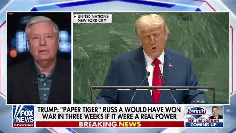 SEN. GRAHAM on how President Trump handled Russia-Ukraine today: "Trump 2028.