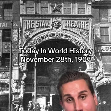 THE HISTORIC MOMENT OF NOVEMBER 28th, 1907