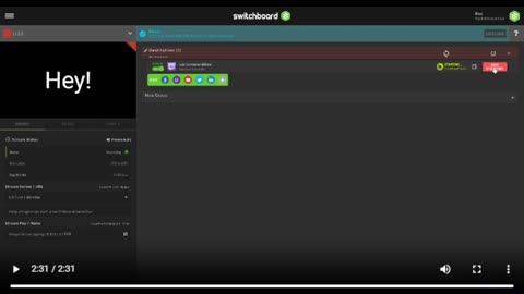 Multistreaming with Switchboard!