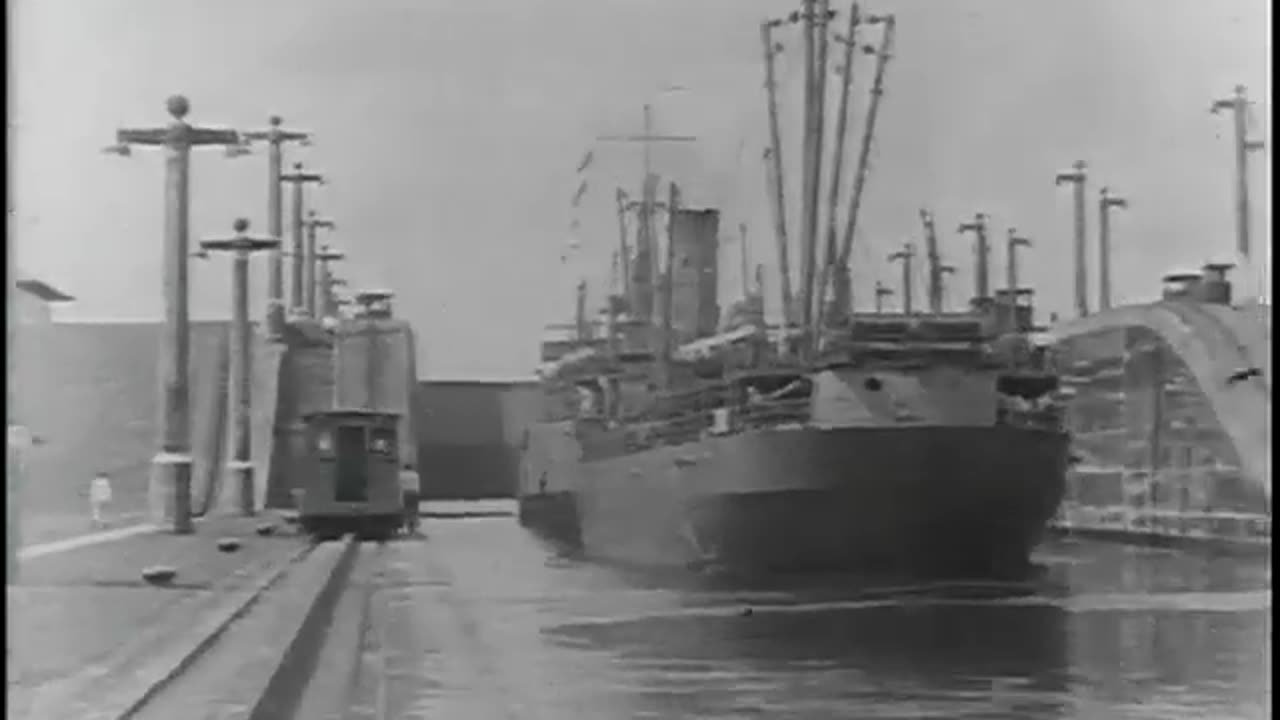 Panama Canal Scenes of the Finished Canal