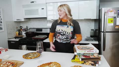 Julia Tries 23 Of The Most Popular Frozen Pizzas At The Grocery Store _ Delish (1080p)