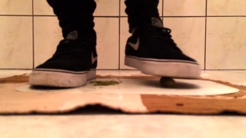 Crushing a Pickle Under Friends Sneakers - Male Content