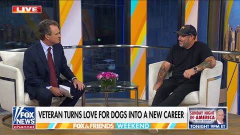 A veteran of the Air Force transforms his passion for dogs into a new job.