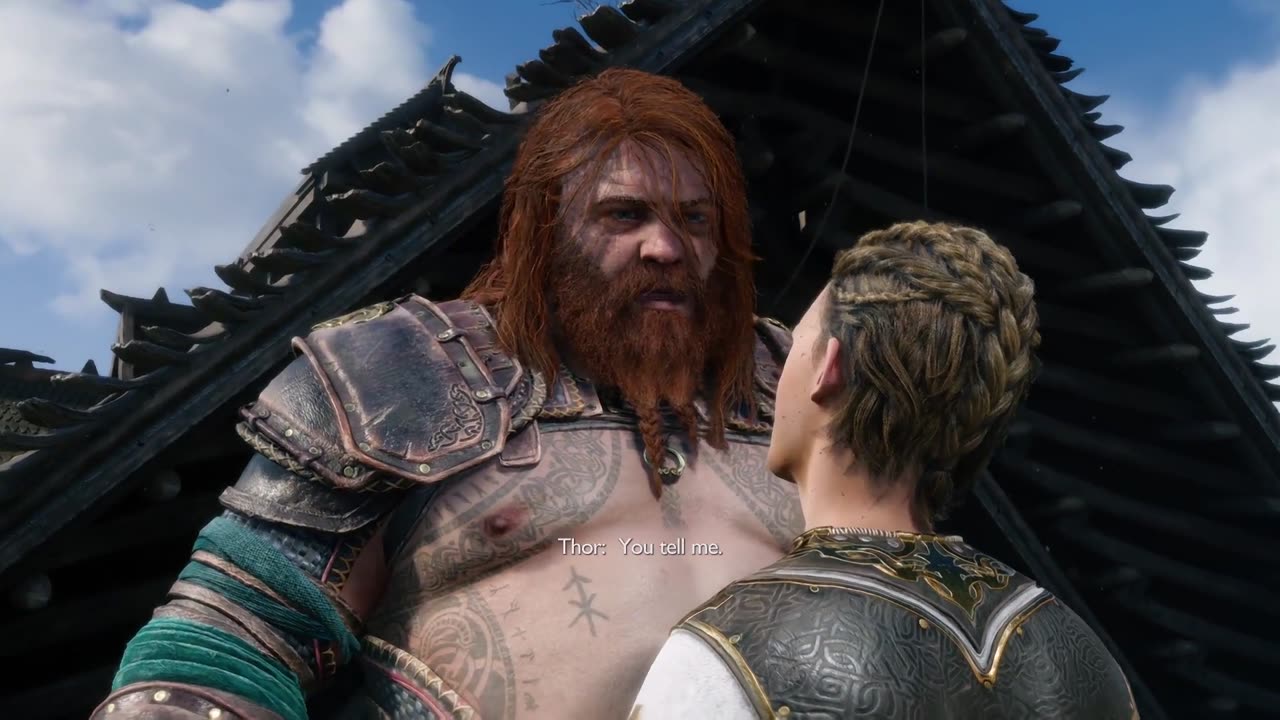 Heimdall being a great big dick with Atreus here.