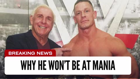 Ric Flair Reveals Why He Won't Be At Mania