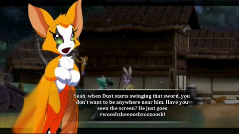 Fidget's Take: Dust's Epic Sword Skills Unleashed! ⚔️✨