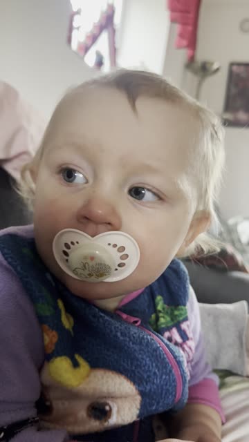 Sleepy Baby Close-Up 😴🥹 (So Cute)