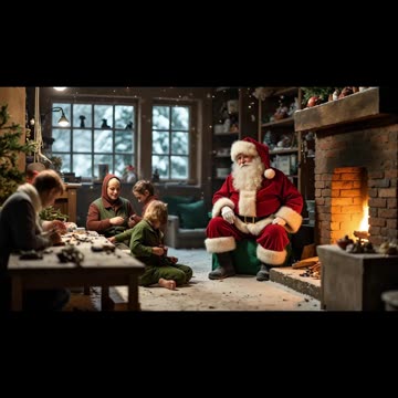 Santa’s Silly Elves: A Funny Christmas Story for Kids Portrait Format