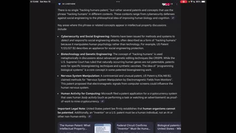 Hacking Humans ; nano technology ; MRNA genetic altering Jabs￼￼