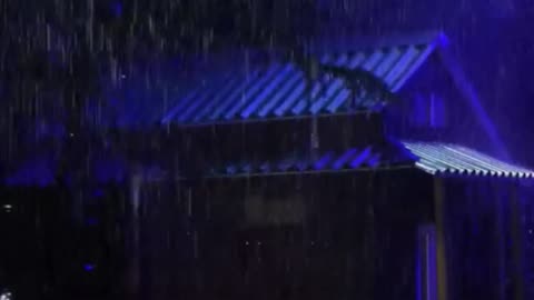 Intense Rain & Thunder for Deep Sleep – Try It Tonight!