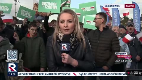 Poturbowano reporterkę Republiki