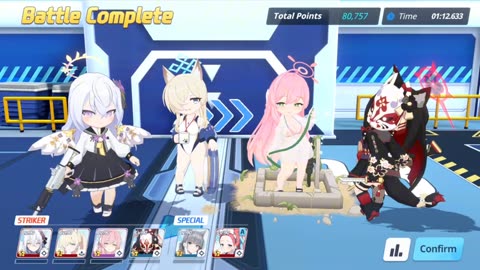 Blue Archive Global - Joint Firing Drill 33 Escort Drill (Season 4) Team 1