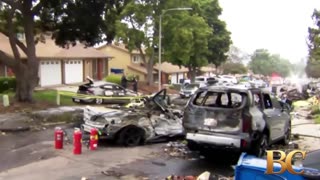 A small jet crashed into a San Diego neighborhood, killing 6 people
