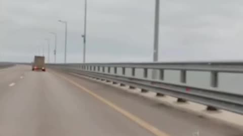 Crimean Bridge Radio Station Asks for People to Stay Away and to Not Use Bridge