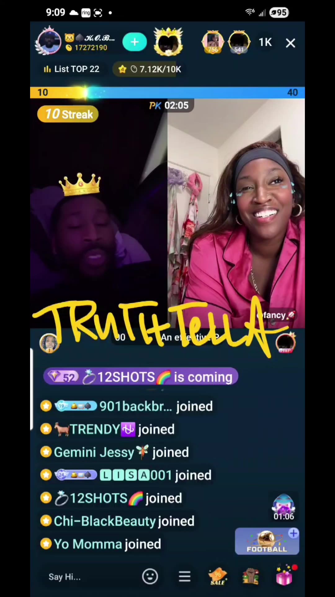 KOB LINED UP WITH FANCY WHO ALSO ADMITTED TO BEING STRUNG OUT ON COCAINE TOMIKAY BLESSES HIM WITH 2 DRAGONS