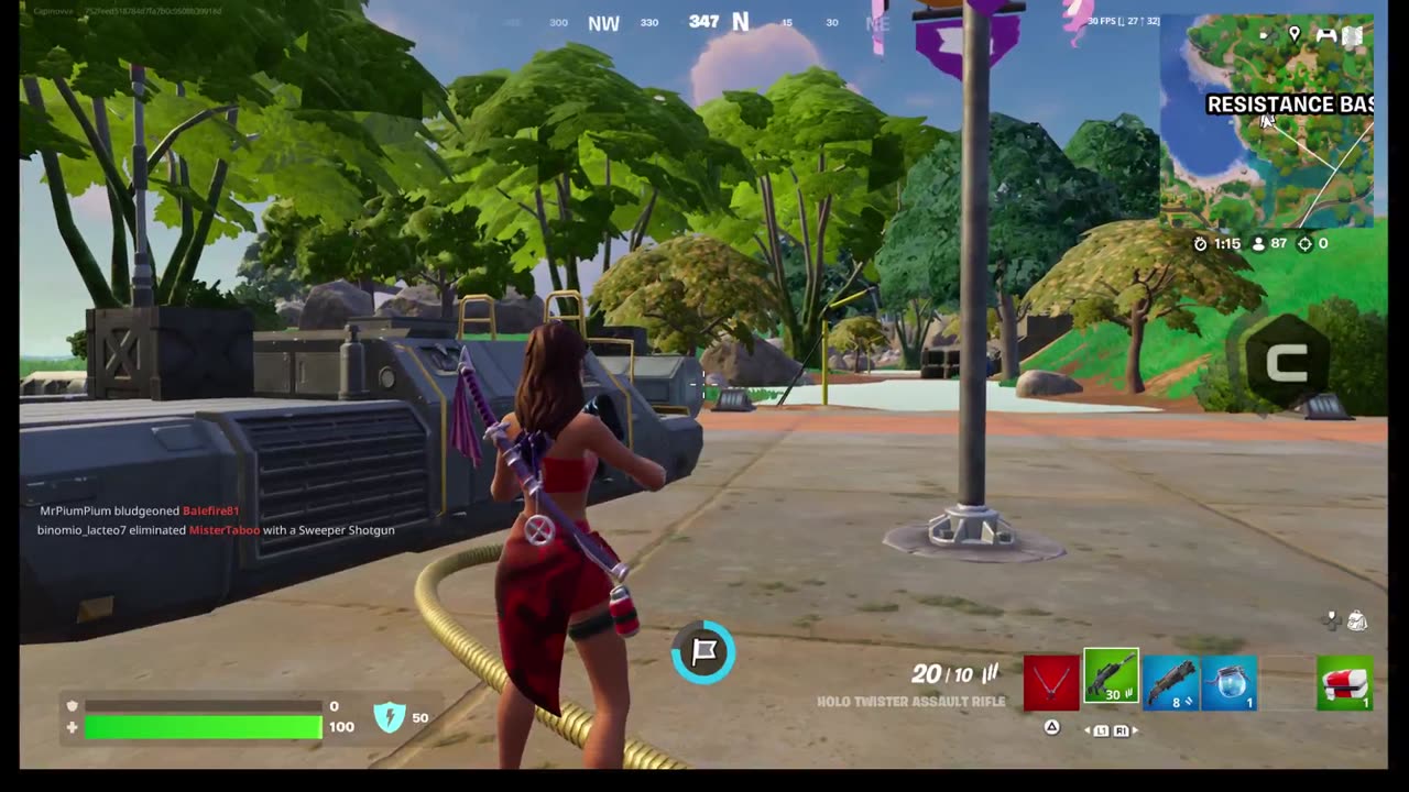 RIP Charlie Kirk. Fortnite Zero Build.