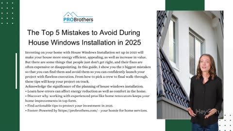 The Top 5 Mistakes to Avoid During House Windows Installation in 2025