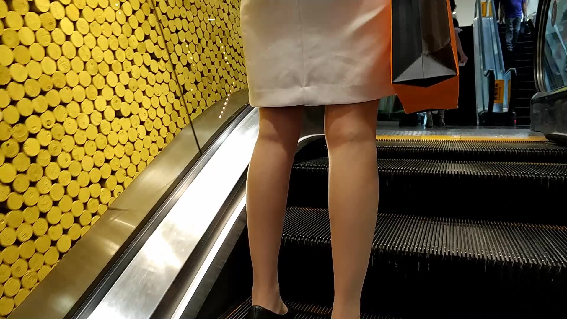 Chinese lady during lunch...