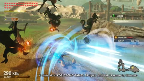 Hyrule Warriors Age Of Calamity Guerreros De Hyrule La Era De Calamidad Lizalfos Infestation